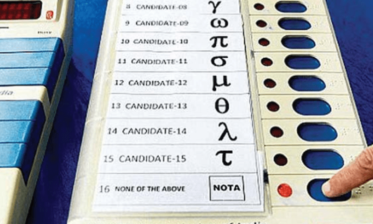 ‘Without NOTA button in EVMs, TN local body polls can’t be free and fair’