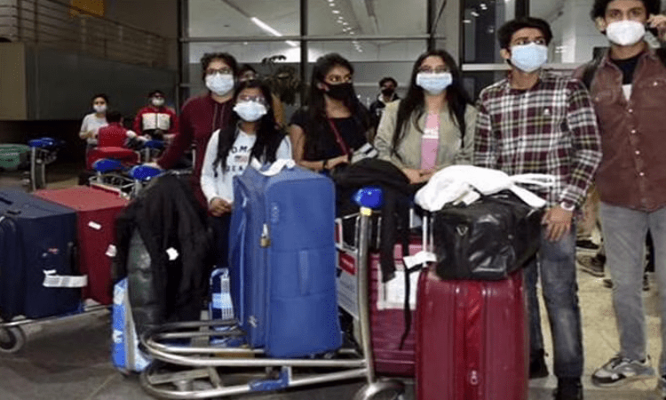 182 students return safely from war-torn Ukraine