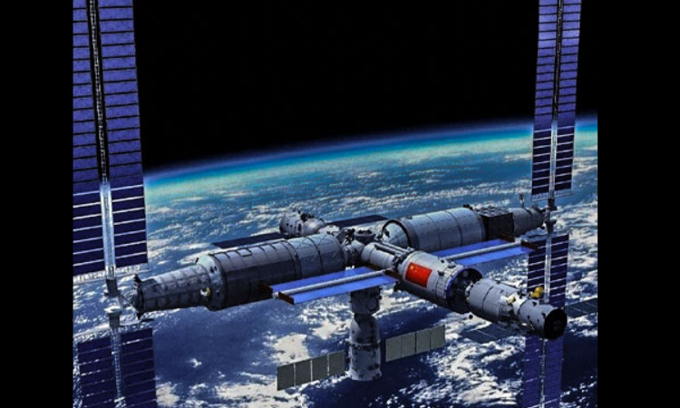 China tests rocket engine for upcoming space lab launches