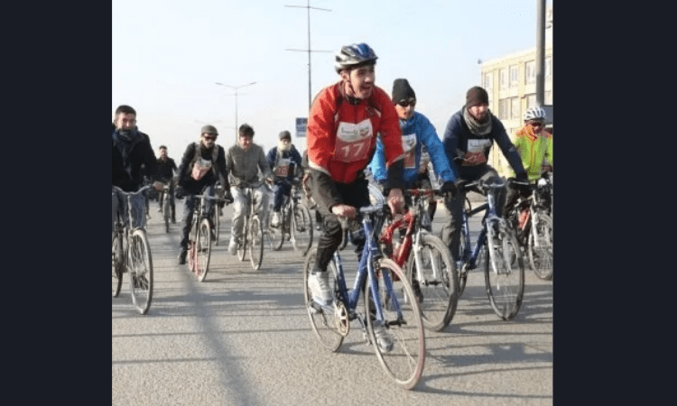 Cycling competition in Kabul aimed at forging unity