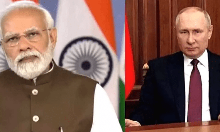 Modi urges Putin to hold direct talks with Zelensky
