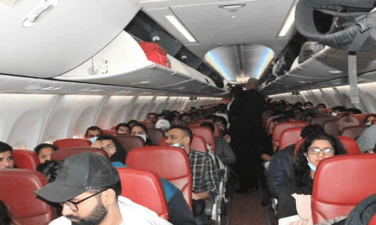 Operation Ganga mercy flight brings back 183 from Ukraine