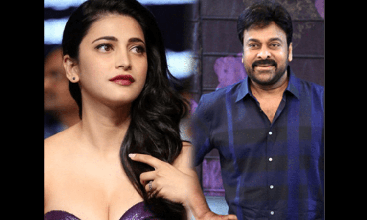 Shruti Haasan is on board for Chiranjeevi’s next film
