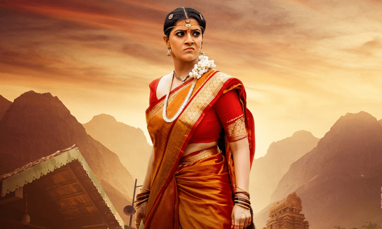 Varalaxmi Sarathkumar’s flamboyant first look unveiled by Kiccha Sudeep