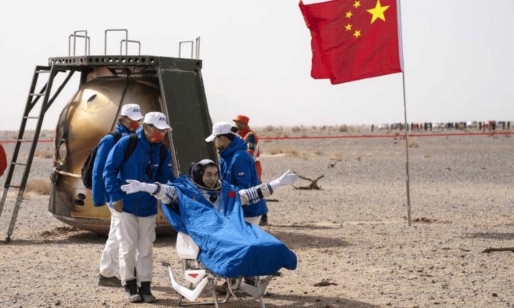 3 Chinese astronauts return to Earth after 6-month in space station