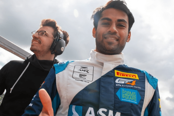 Akhil Rabindra registers double podium finish at European GT4