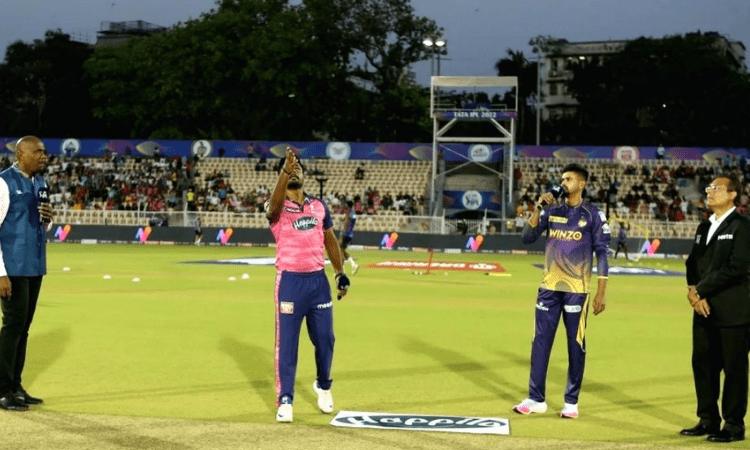 IPL 2022: Knight Riders win toss, elect to bowl first against Rajasthan Royals