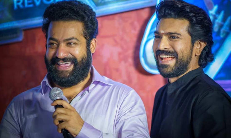 Ram Charan comes to aid of Jr NTR when journo asks him a tough question
