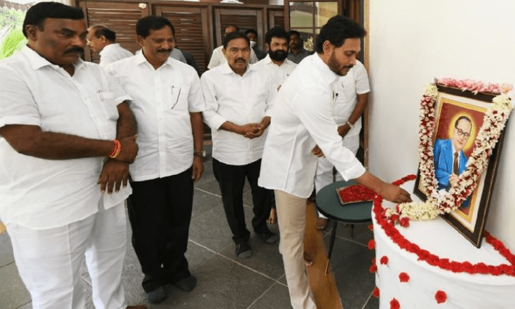 Telugu states pay rich tributes to Ambedkar
