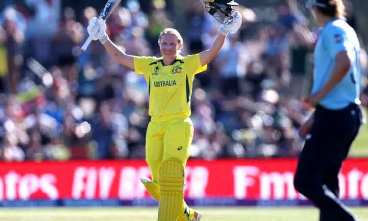 Women’s World Cup: Healy smacks brilliant 170 as Australia reach 356/5 v England