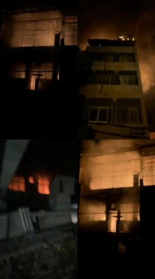 fire engulfs three factories in delhi's kirtinagar, no injuries reported
