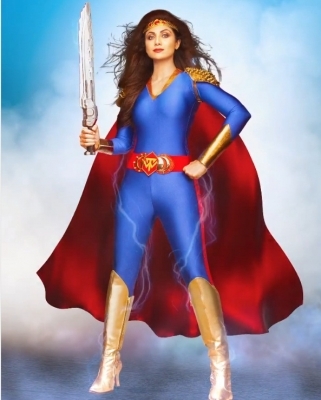 Shilpa Shetty turns superwoman for ‘Nikamma’