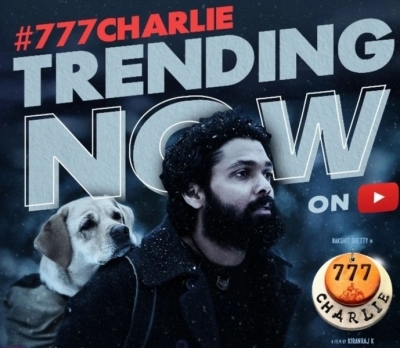 ‘777 Charlie’ trailer crosses 1.30 crore views in 24 hours, film team rejoices
