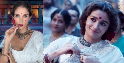 Thai actress Cindy Bishop recreates Alia’s ‘Gangubai Kathiawadi’ look