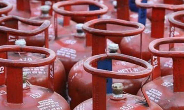 Cylinder price raised by ₹50.