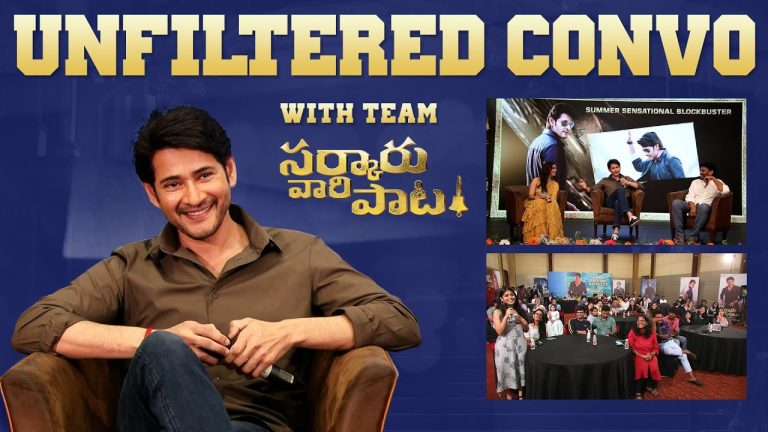 Sarkaru Vaari Paata team with The Super star Fans