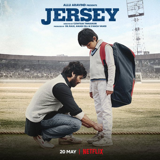 Shahid Kapoor’s JERSEY is going to stream on Netflix from 20th May