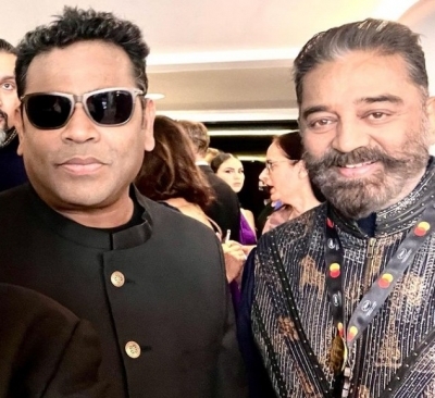 Kamal Haasan is all smiles in Cannes picture with AR Rahman