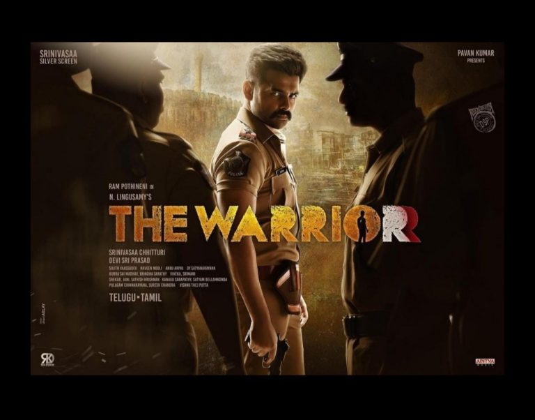 Ram Pothineni’s ‘THE WARRIOR’ movie teaser release date & time is set.