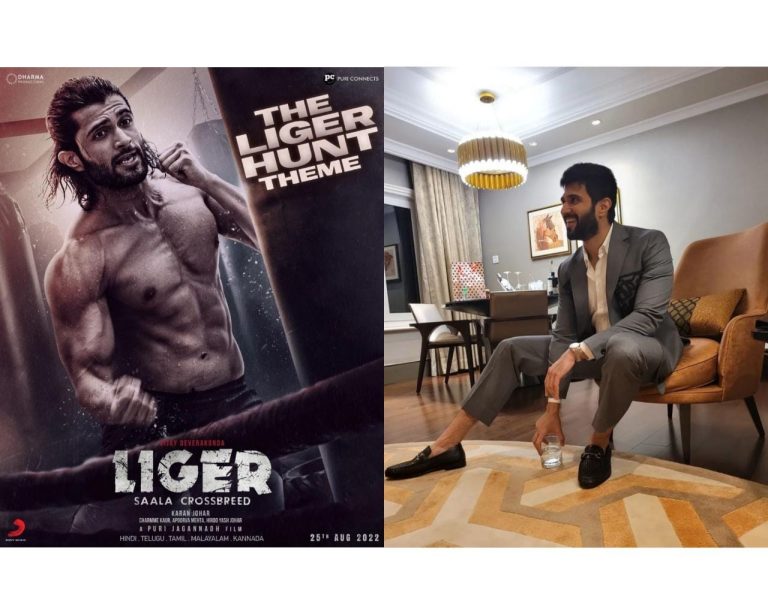 Vijay Devarakonda’s ‘Liger Hunt Theme’ is released from LIGER on account of his birthday on 9 May.