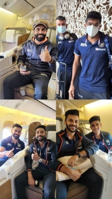 Kohli and other Test team members leave for England for rescheduled Birmingham Test
