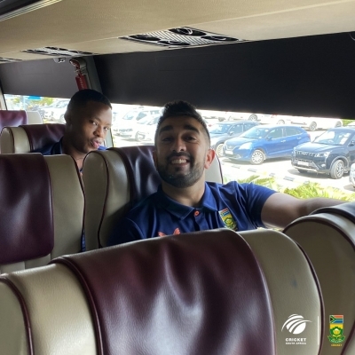 South Africa T20I team arrives in New Delhi ahead of five-match series against India