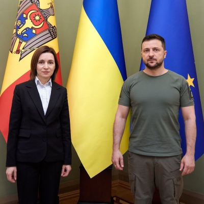 Ukrainian, Moldovan Presidents discuss EU integration