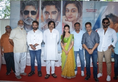 vishwak sen's next film formally launched, pawan kalyan graces muhurat ceremony