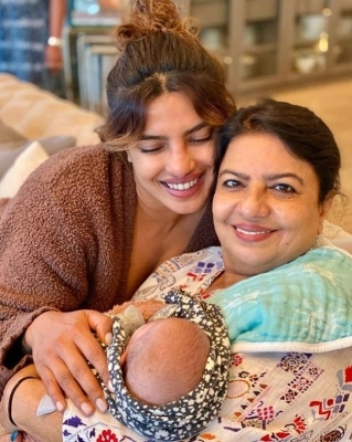 Priyanka shares a glimpse of daughter Malti cradled in mother Madhu’s arms
