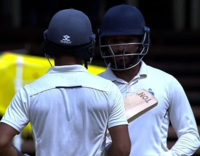 Ranji Trophy Final: Shubham makes 116, Dubey unbeaten at 119; MP just 73 runs away from first-innings lead