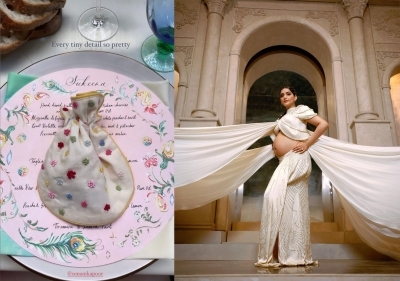 Sonam’s babyshower: All about aesthetics, customised menus and beautiful decor