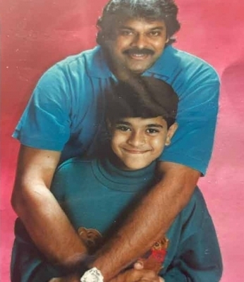 On Father’s Day, Ram Charan shares throwback photo with father Chiranjeevi