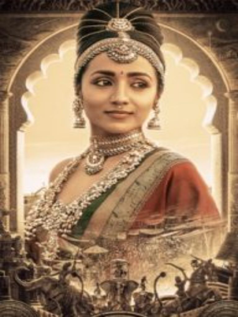 First Look poster of Trisha as princess Kundavai in Mani Ratnam’s ‘Ponniyin Selvan’ released