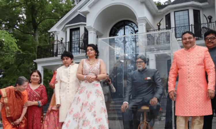 Big B fan installs actor’s lifesize statue outside New Jersey home