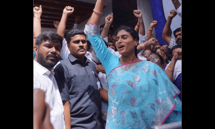 Complaint against Sharmila for making inappropriate remarks about T’gana CM, MLAs