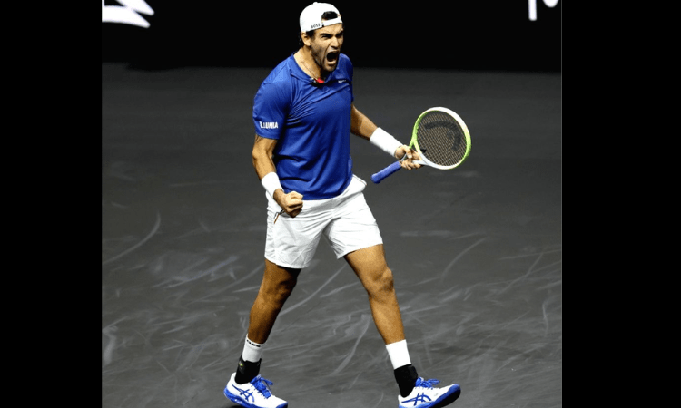 Laver Cup: Berrettini fires Team Europe back in front against Team World