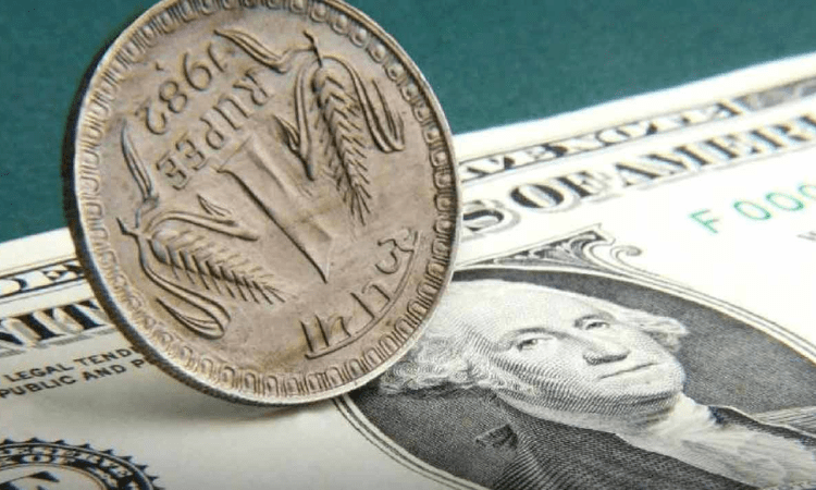 Rupee has fallen  by 2 paise and stopped at 79.80 compare to US Doller.