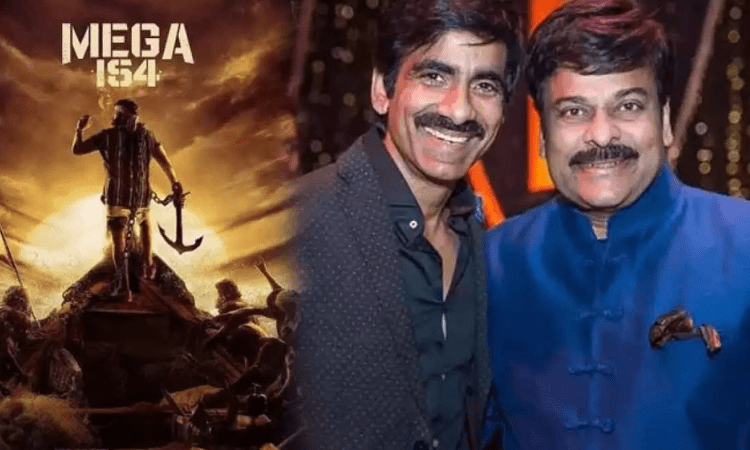 Dubbing work of Chiranjeevi, Ravi Teja’s ‘Mega154’ begins