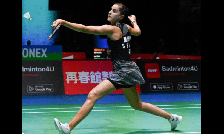 French Open badminton: Carolina Marin beats Yamaguchi to reach women’s singles final