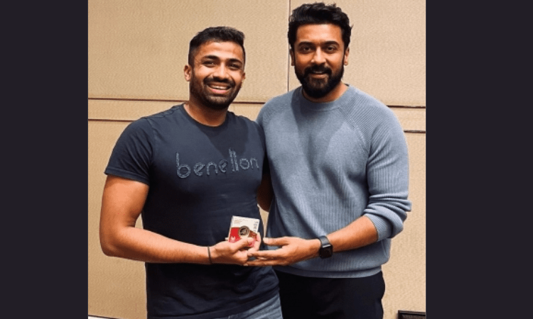 Paralympian Niranjan Mukundan on Suriya: What a gentleman!