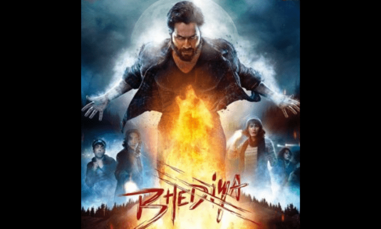 Varun Dhawan turns into fierce werewolf in new poster for ‘Bhediya’