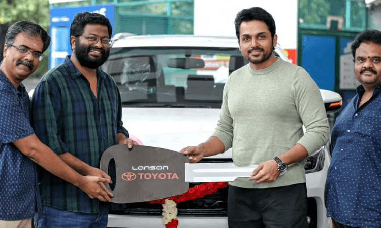 Chuffed with box-office success, ‘Sardar’ producer gifts director Mithran a car