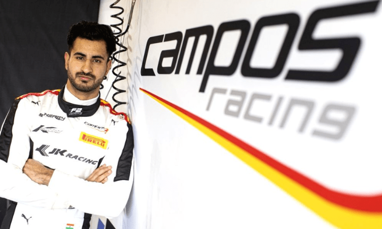 India’s Kush Maini to race for Campos Racing in 2023 FIA F2 Championship
