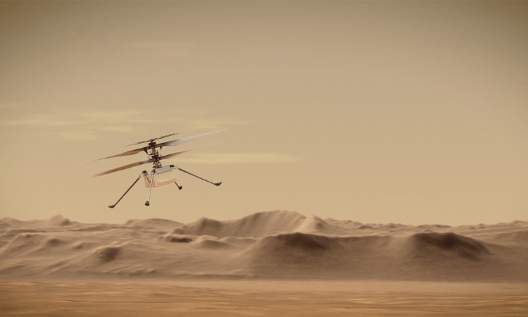 NASA’s Mars helicopter makes a short yet significant flight
