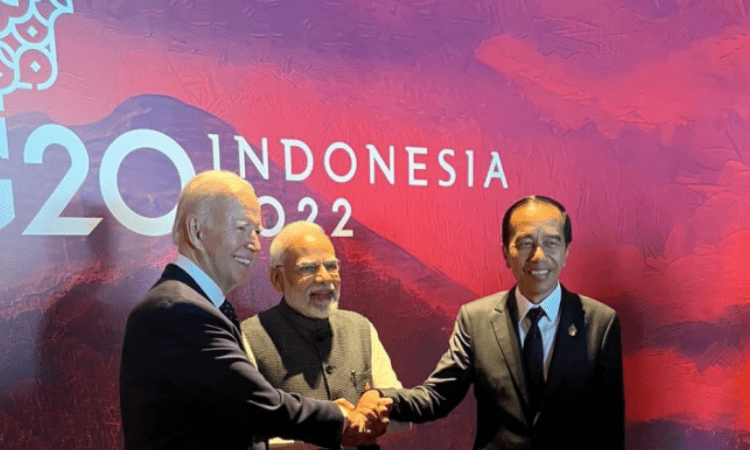 PM Modi interacts with world leaders at Bali G20 summit, shares pics