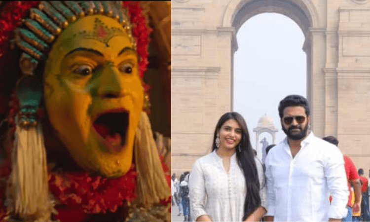 Rishab Shetty promotes ‘Kantara’ at India Gate