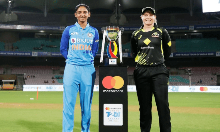 1st T20I: Australia Women win toss, opt to bowl against India Women