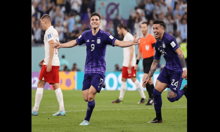 Argentina to take on Australia in last 16 clash after fluent 2-0 win over Poland