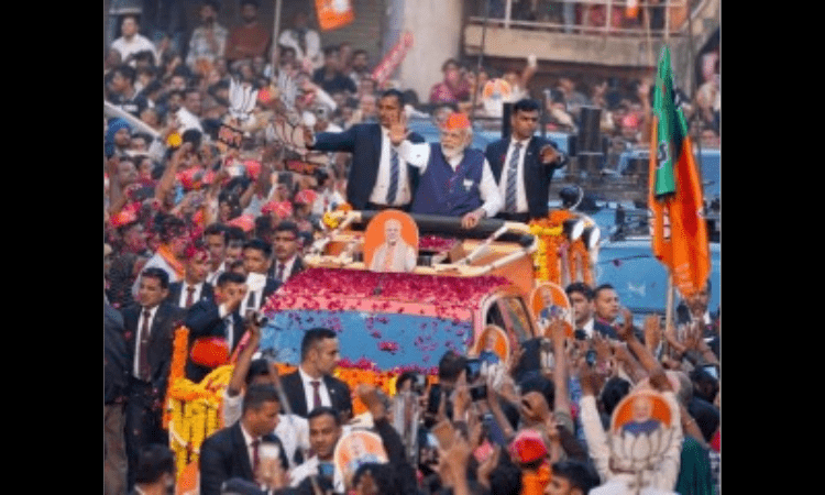 BJP set for historic seventh consecutive mandate in Gujarat