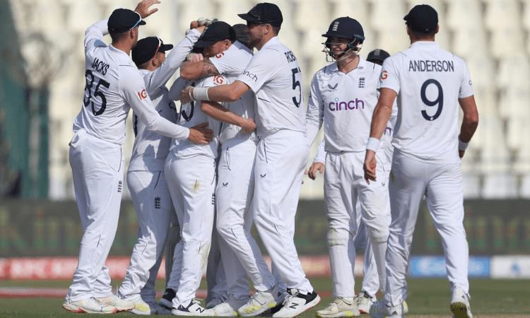 England earn historic Test series victory in Pakistan with tense 26-run win in Multan